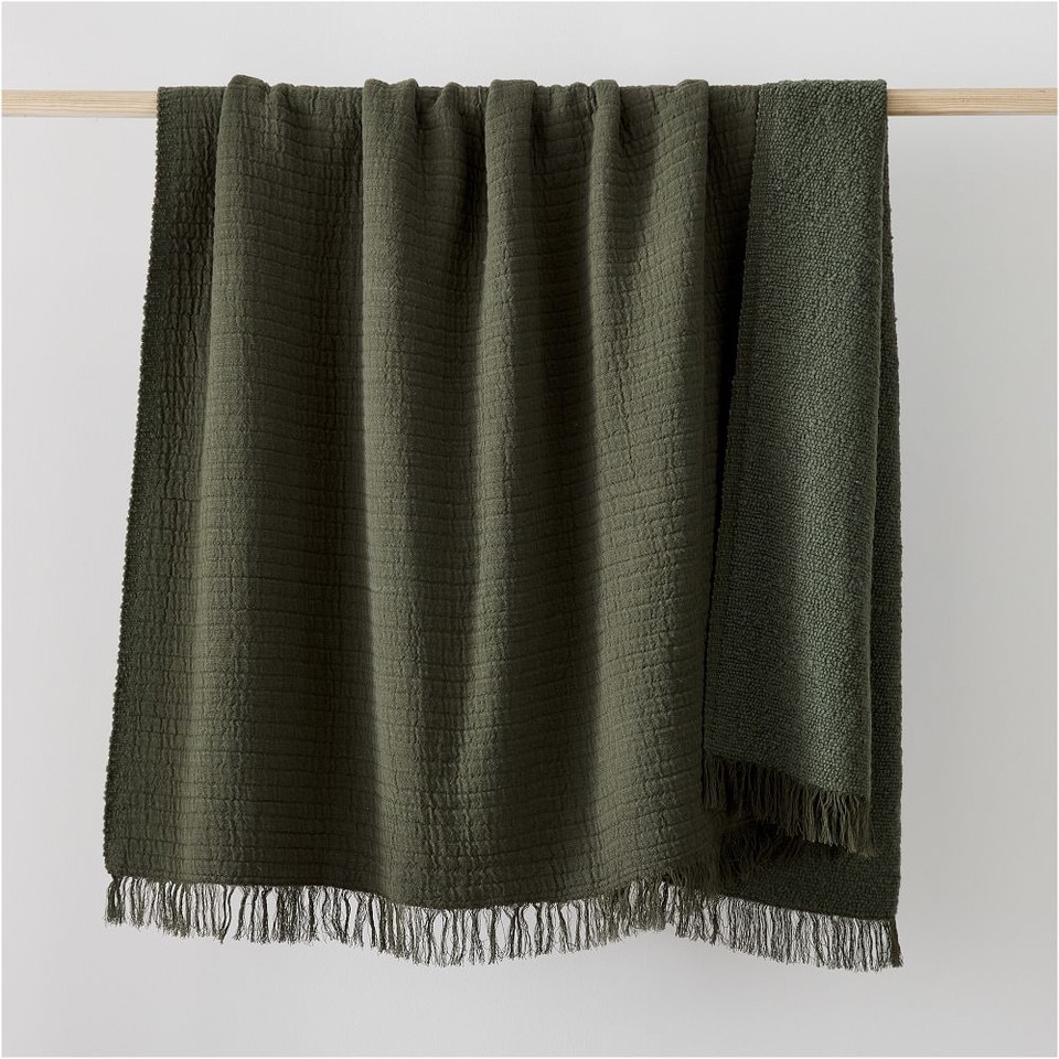 Boucle Gauze Throw