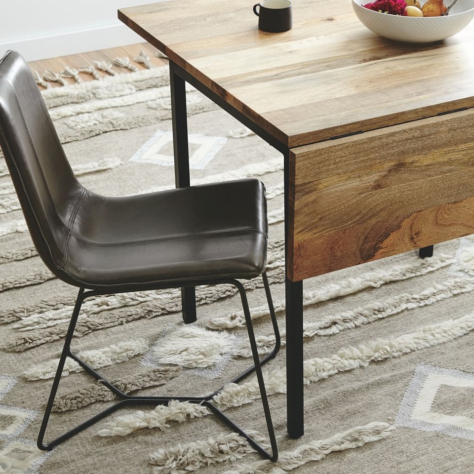 Box Frame Drop Leaf Extendable Table (61 cm - 122 cm)