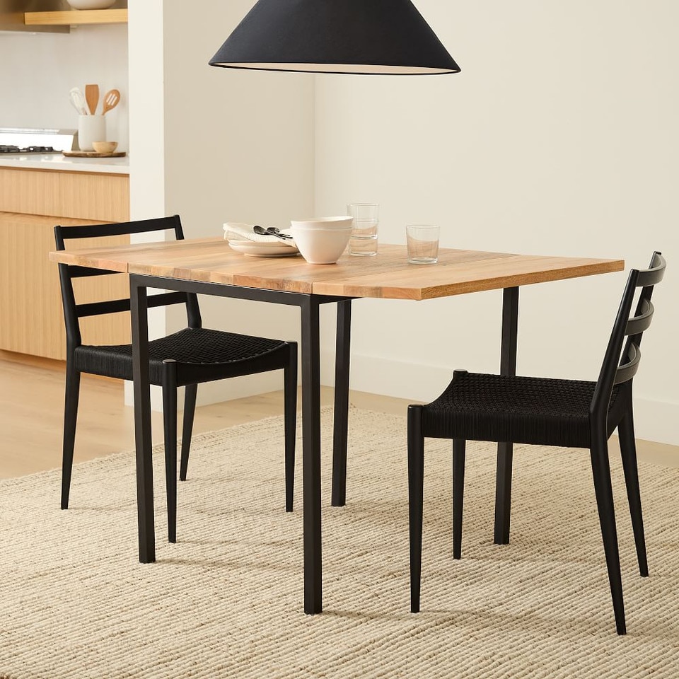 Box Frame Drop Leaf Extendable Table (61 cm - 122 cm)
