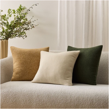 Brushed Woven Cushion Cover West Elm Australia