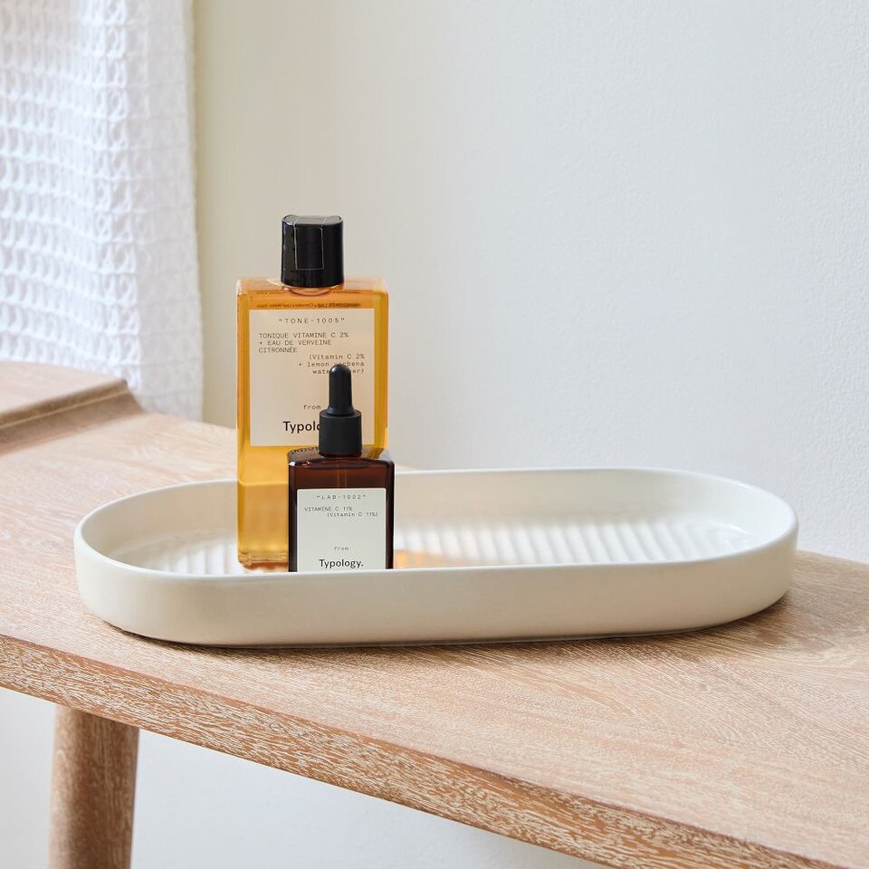 Carved Ceramics Bath Accessories