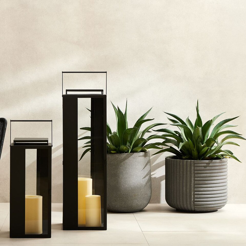 Cecilia Ficonstone Indoor/Outdoor Planters