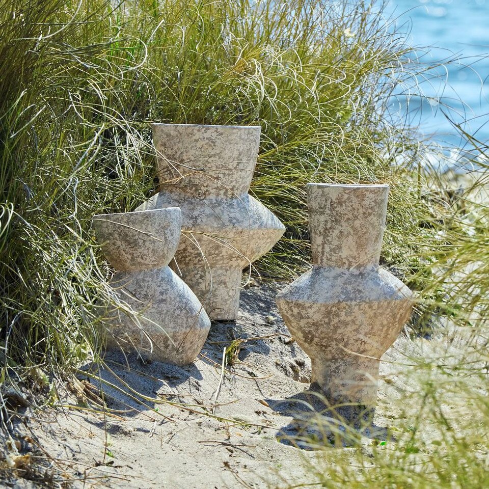 Ceramic Totem Vases