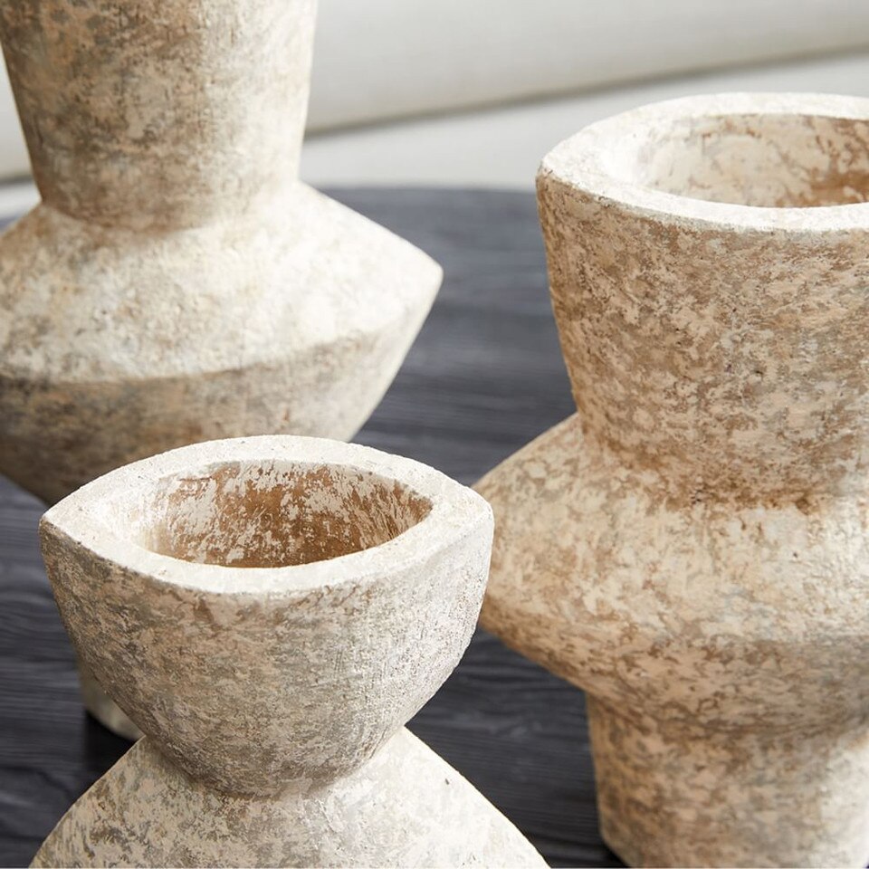 Ceramic Totem Vases