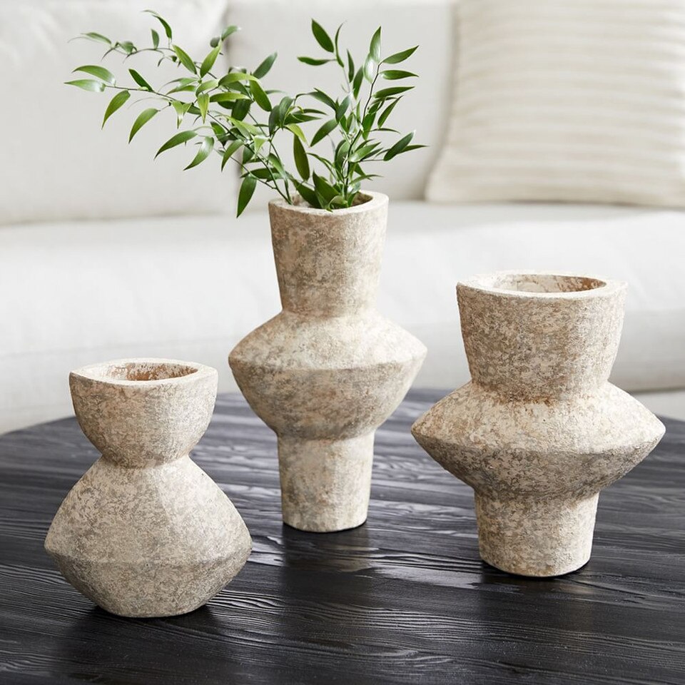 Ceramic Totem Vases