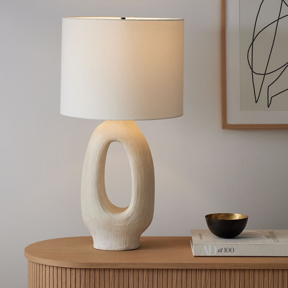 Diego Olivero Chamber Ceramic Table Lamp (62 cm - 76 cm)