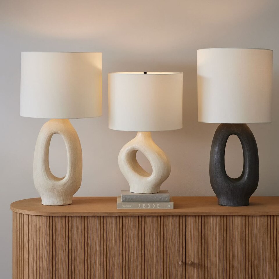 Diego Olivero Chamber Ceramic Table Lamp (62 cm - 76 cm)