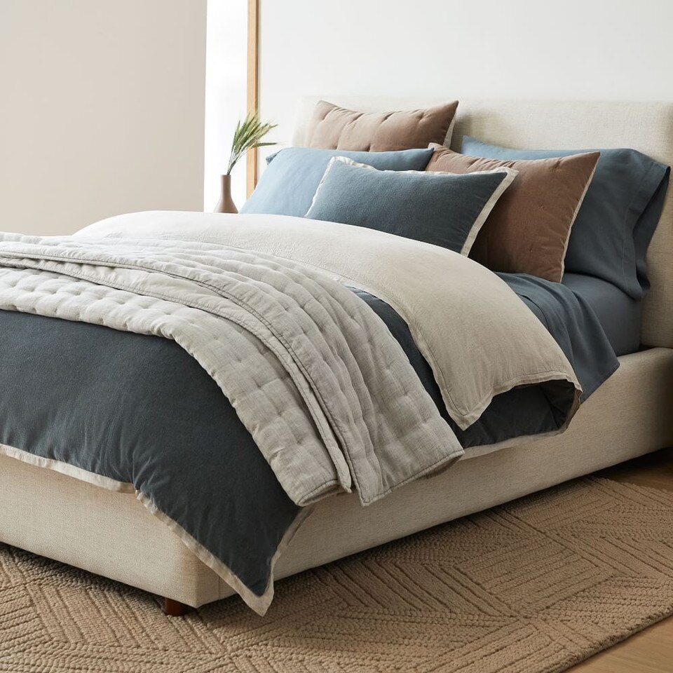 Classic Cotton Velvet Quilt Cover & Pillowcases
