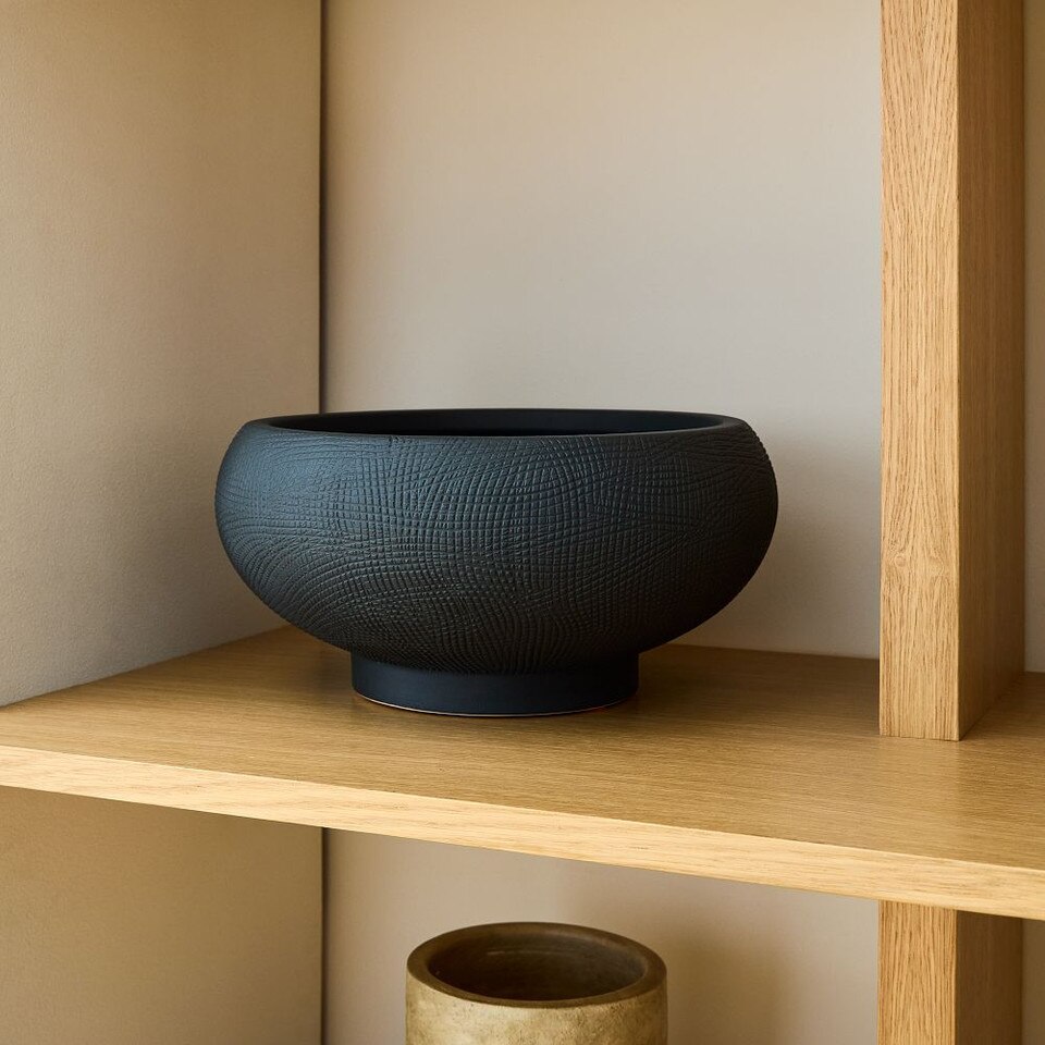 Combed Ceramic Vases