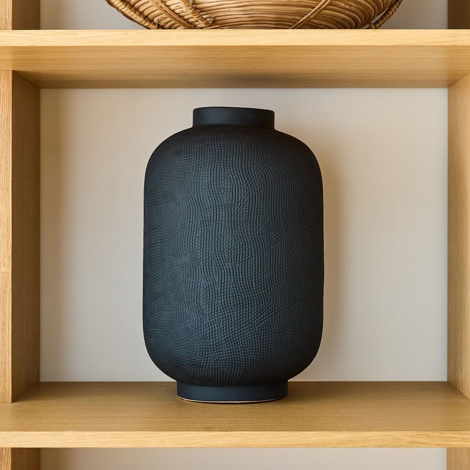 Combed Ceramic Vases