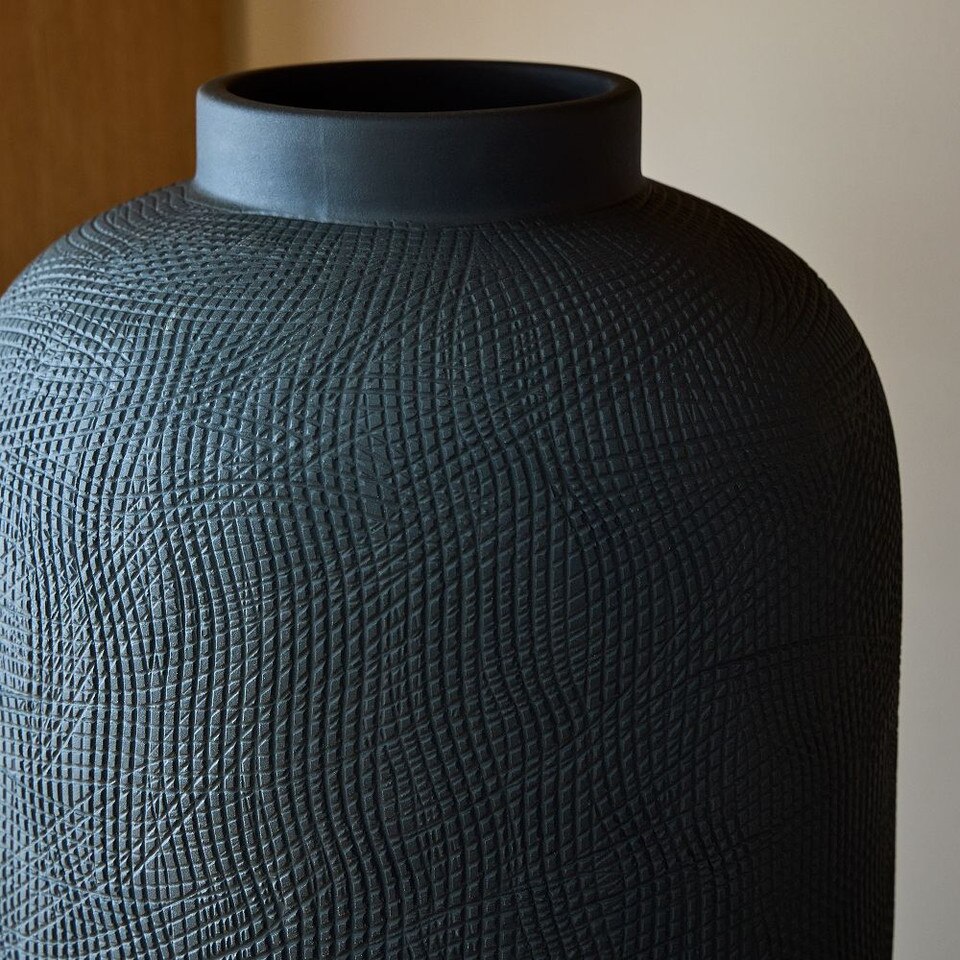 Combed Ceramic Vases
