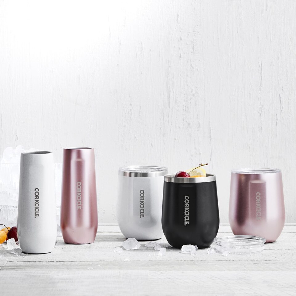Williams Sonoma Corkcicle Insulated Stemless Wine Glass