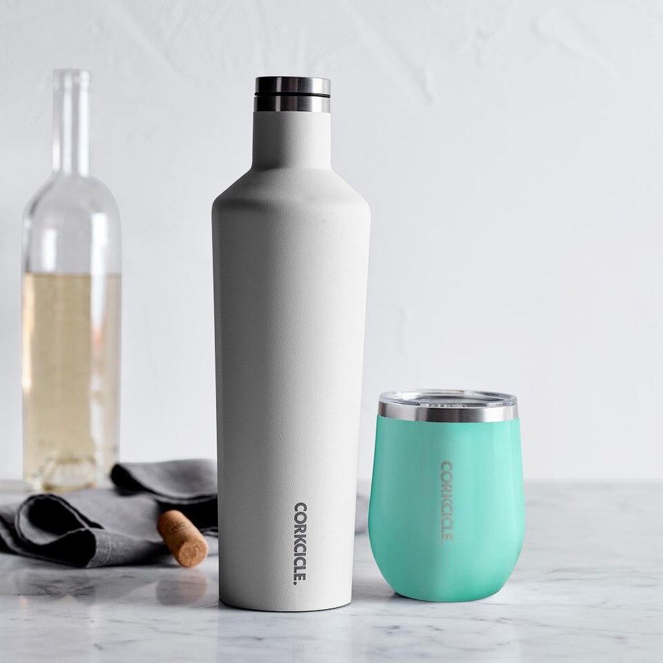 Williams Sonoma Corkcicle Insulated Stemless Wine Glass