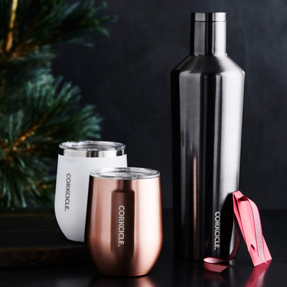 Williams Sonoma Corkcicle Insulated Stemless Wine Glass