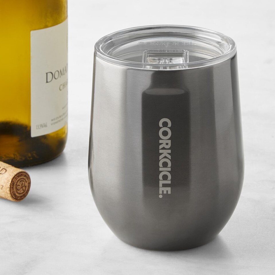 Williams Sonoma Corkcicle Insulated Stemless Wine Glass