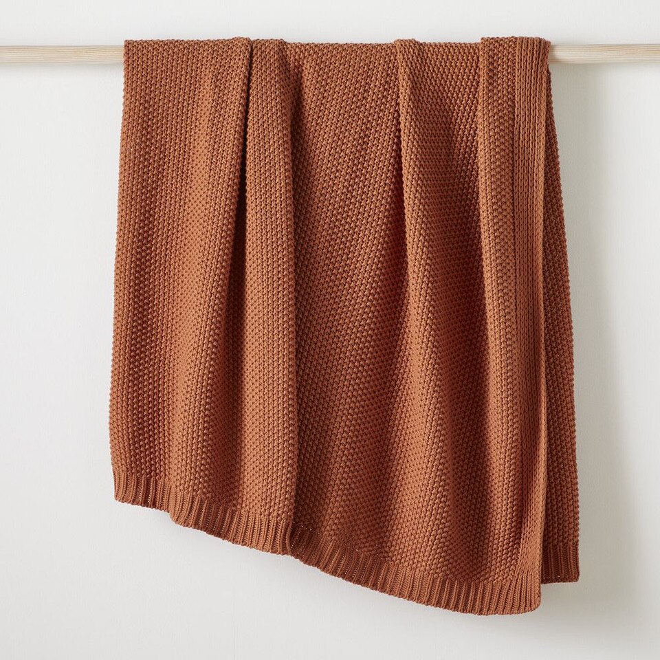 Cotton Knit Throws