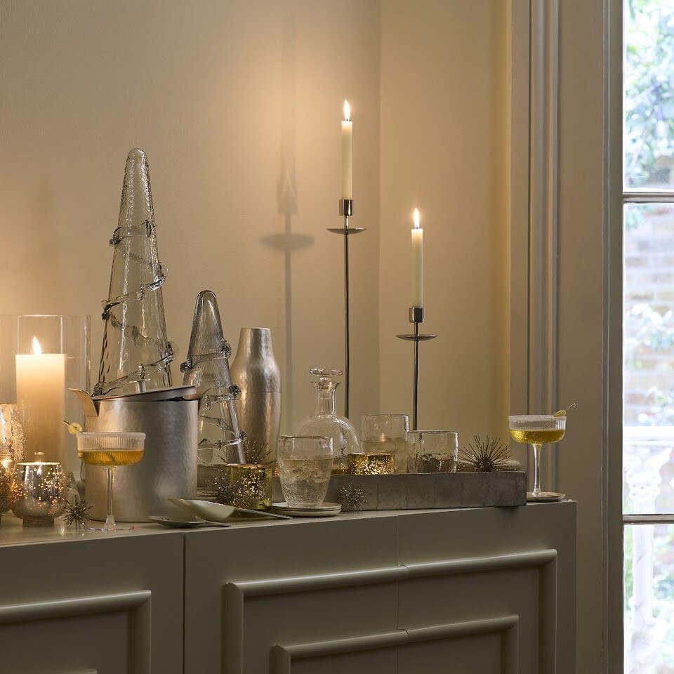 Crackled Glassware