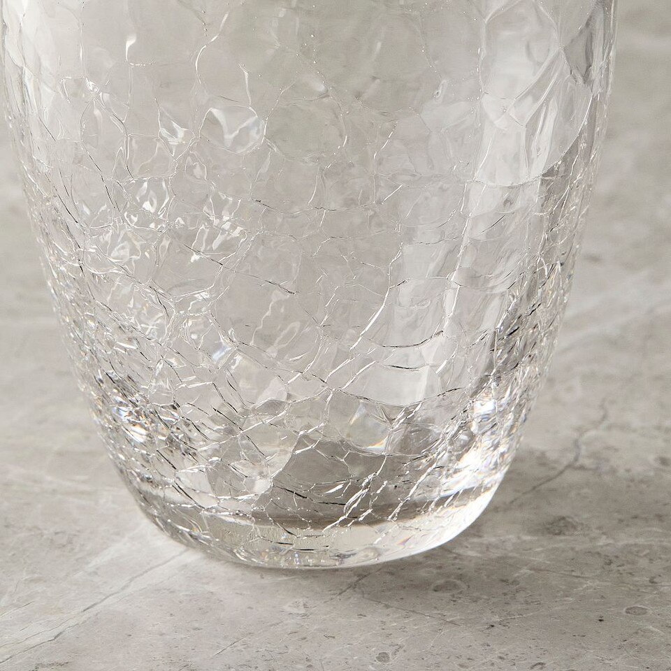 Crackled Glassware