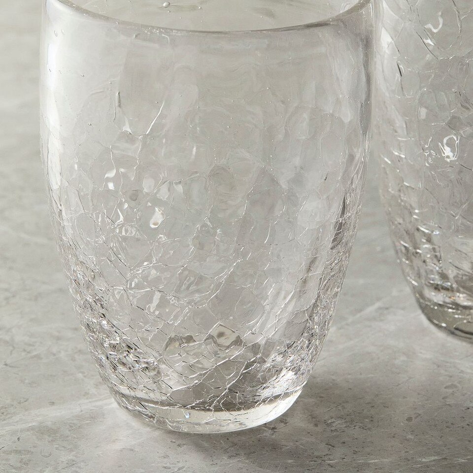 Crackled Glassware