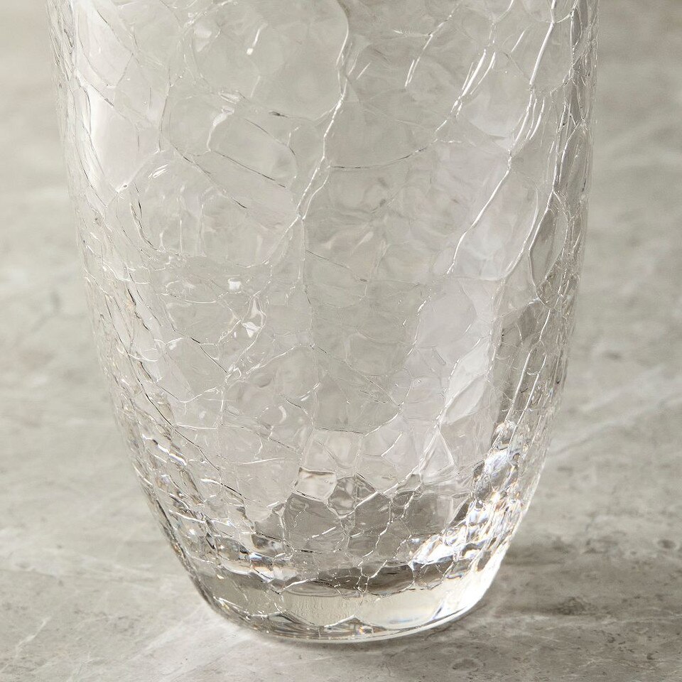 Crackled Glassware
