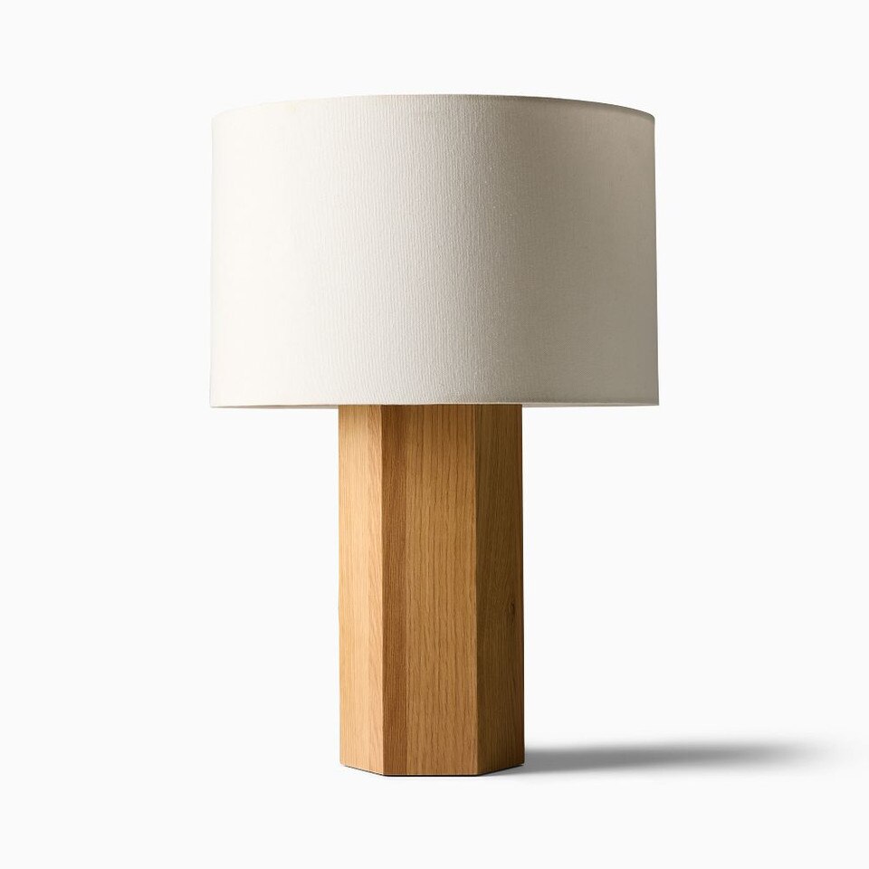 Culver Wood Table Lamp (51 cm - 61 cm)