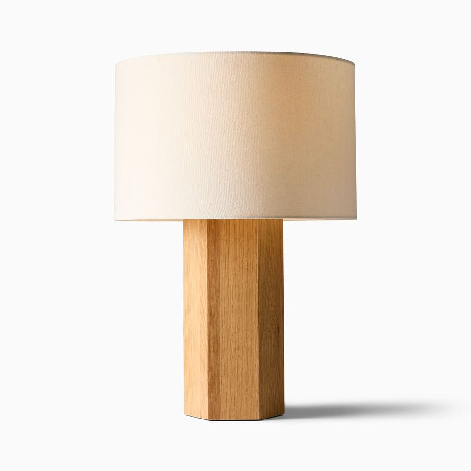 Culver Wood Table Lamp (51 cm - 61 cm)