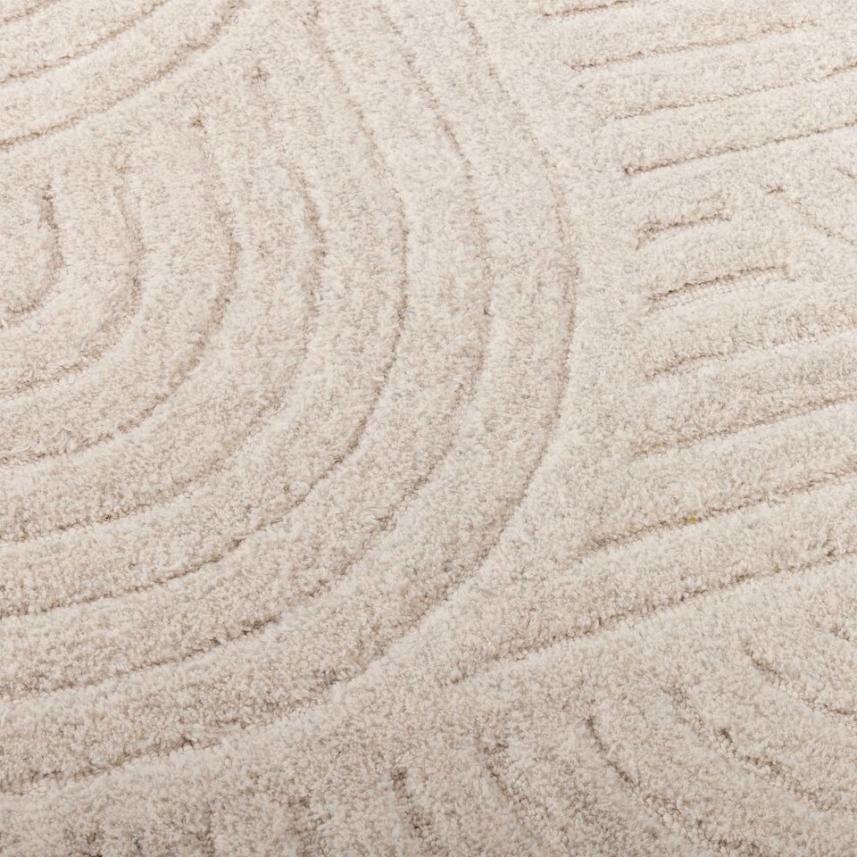 Curved Lines Easy Care Rug | West Elm Australia