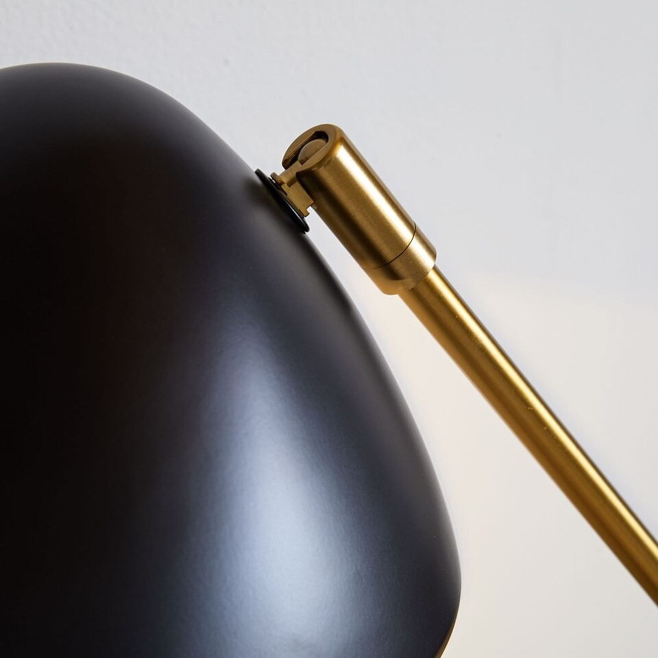 Curvilinear Mid-Century Table Lamp (51 cm)