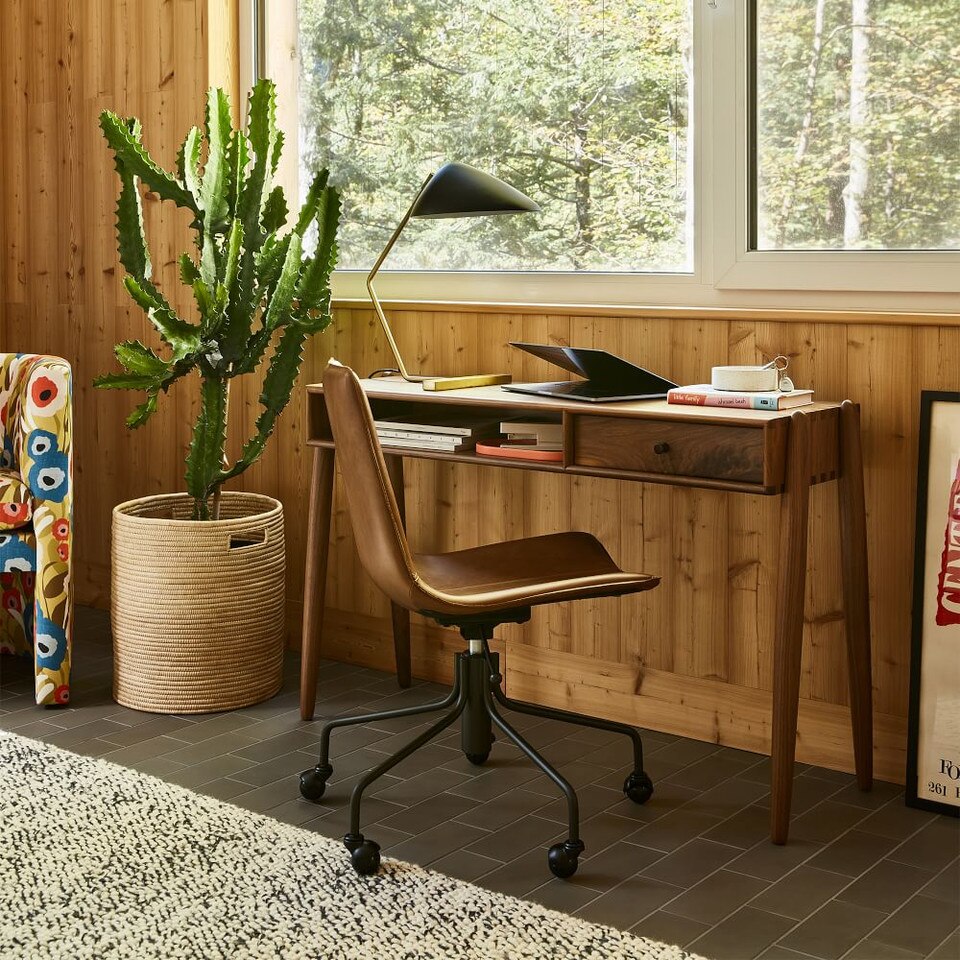 Curvilinear Mid-Century Table Lamp (51 cm)