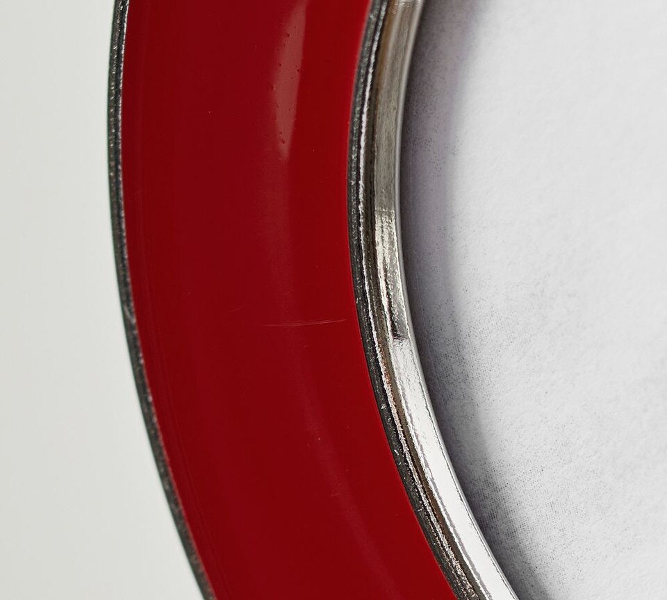 Pottery Barn Dated Enamel Frame Ornament 2023
