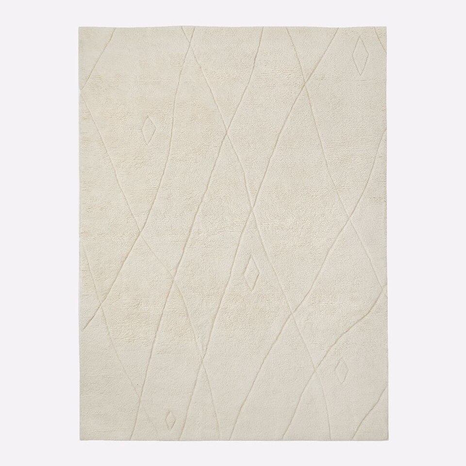 Diamond Drift Shag Rug