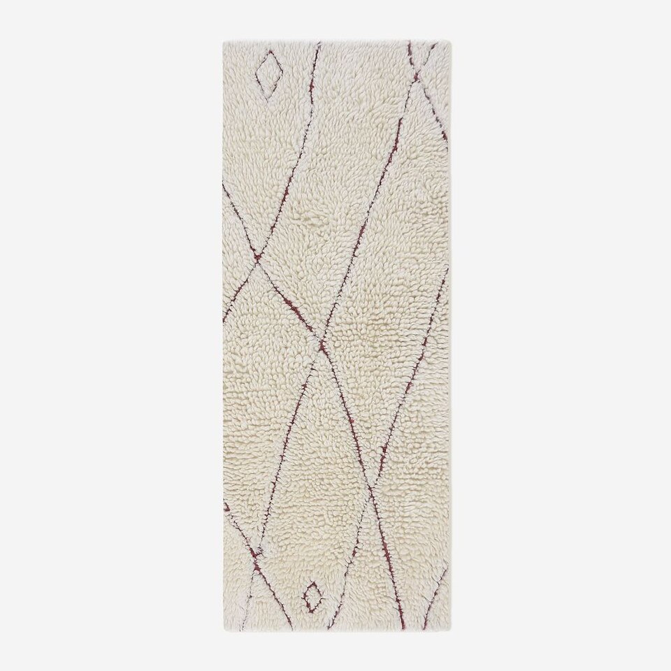 Diamond Drift Shag Rug
