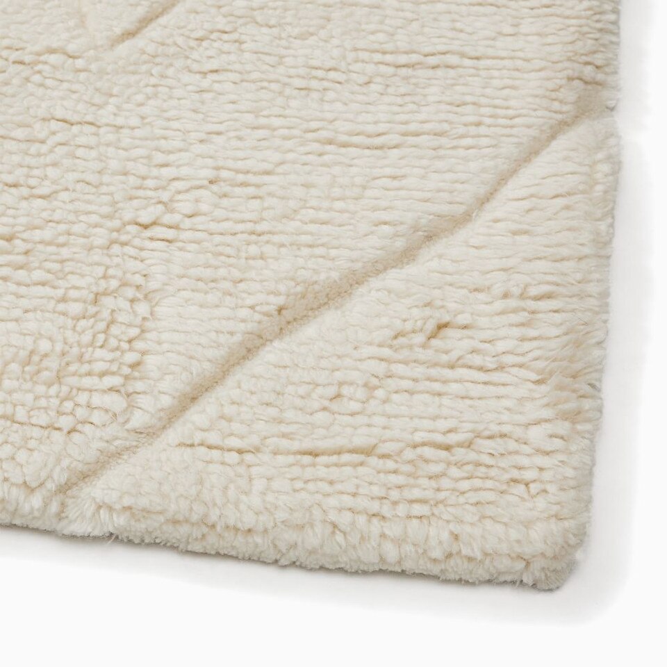 Diamond Drift Shag Rug