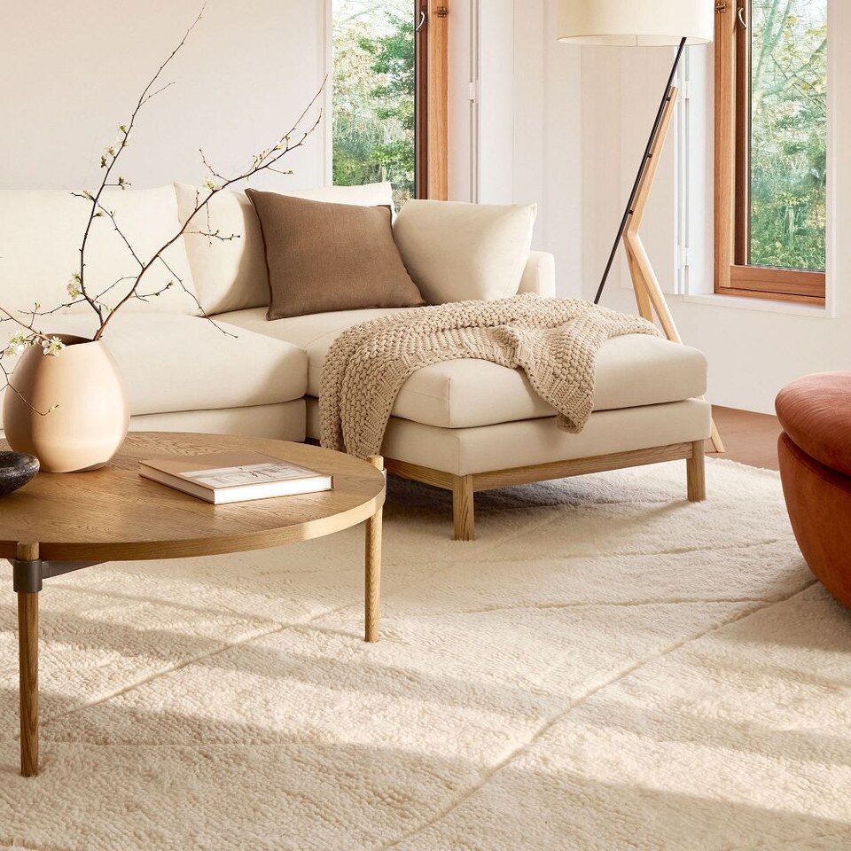 Diamond Drift Shag Rug