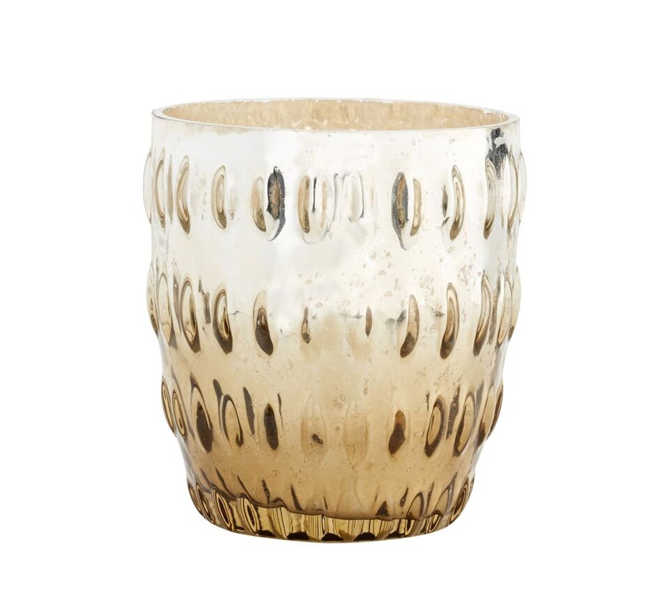 Pottery Barn Eclectic Mercury Votive Holders, Set of 6 - Silver