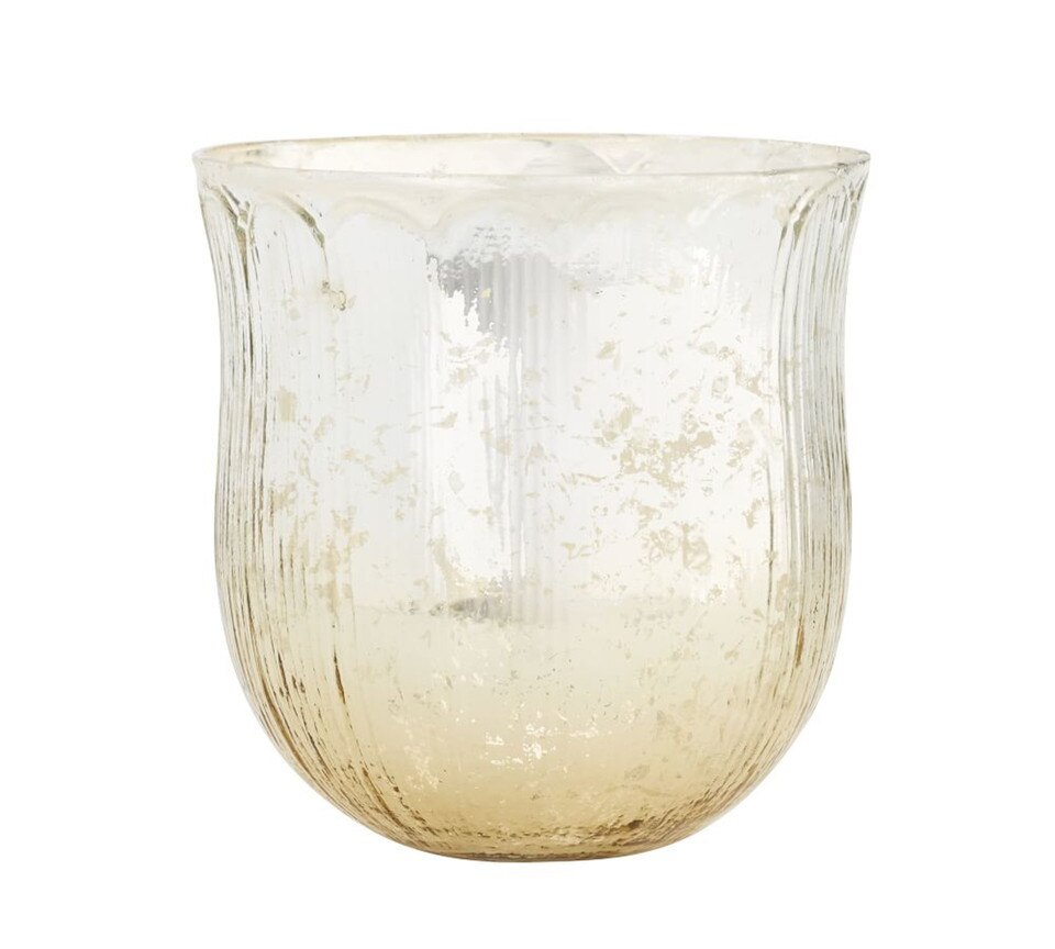 Pottery Barn Eclectic Mercury Votive Holders, Set of 6 - Silver