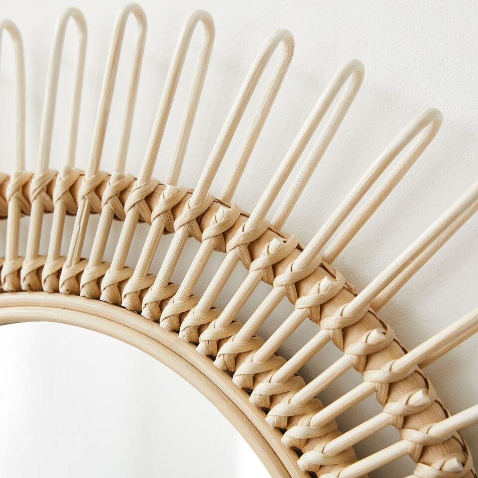 Elinor Rattan Wall Mirror