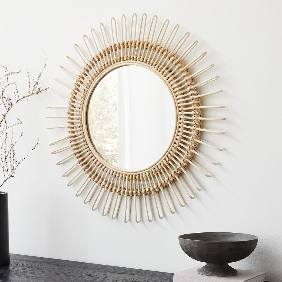 Elinor Rattan Wall Mirror