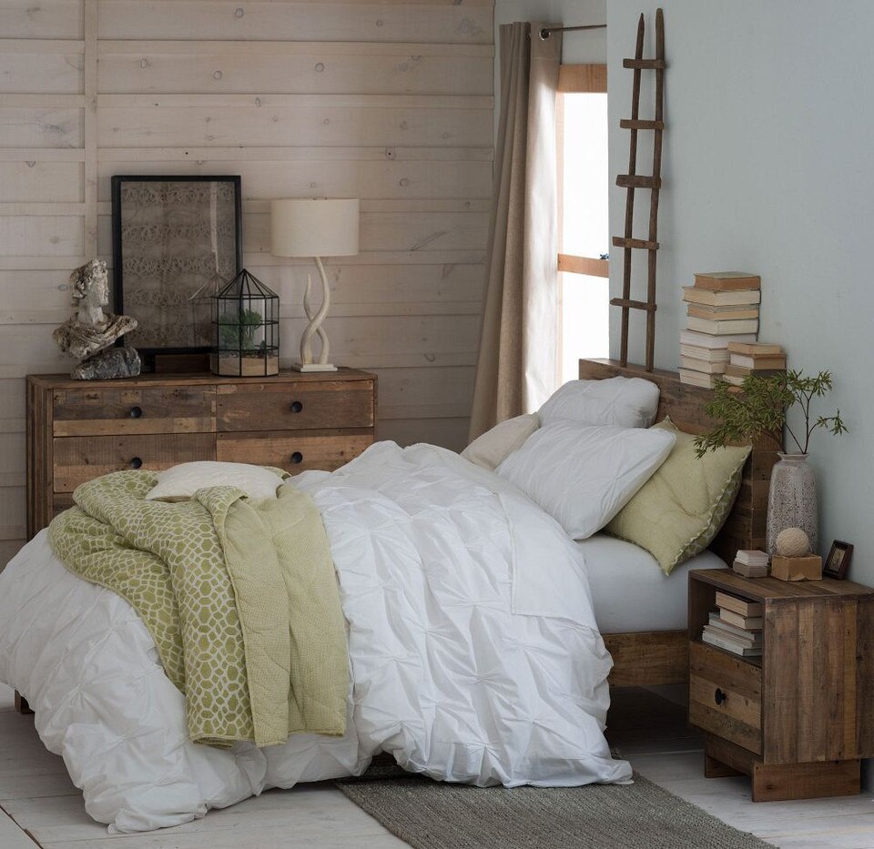 Emmerson™ Reclaimed Wood Bed - Natural