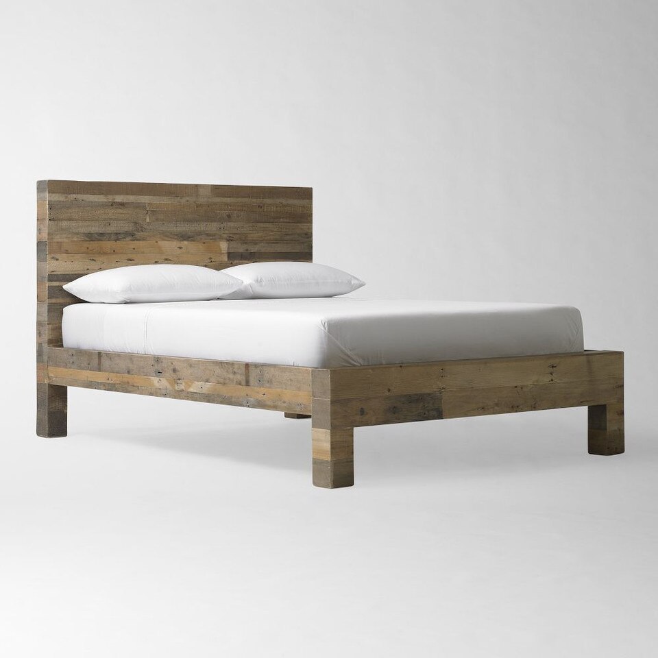 Emmerson™ Reclaimed Wood Bed - Natural