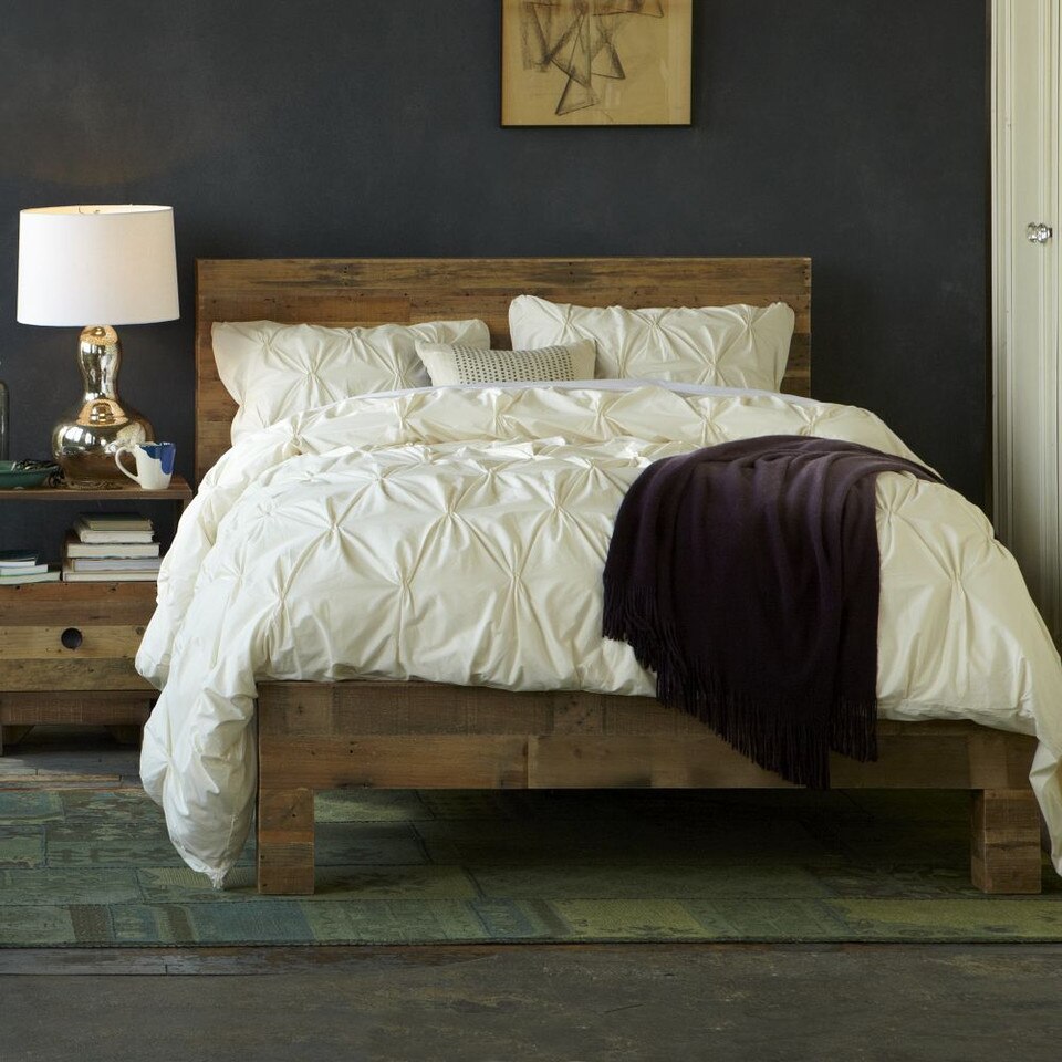 Emmerson™ Reclaimed Wood Bed - Natural
