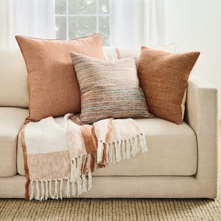 Living Room European Throw Pillows European Flax Linen Cushion