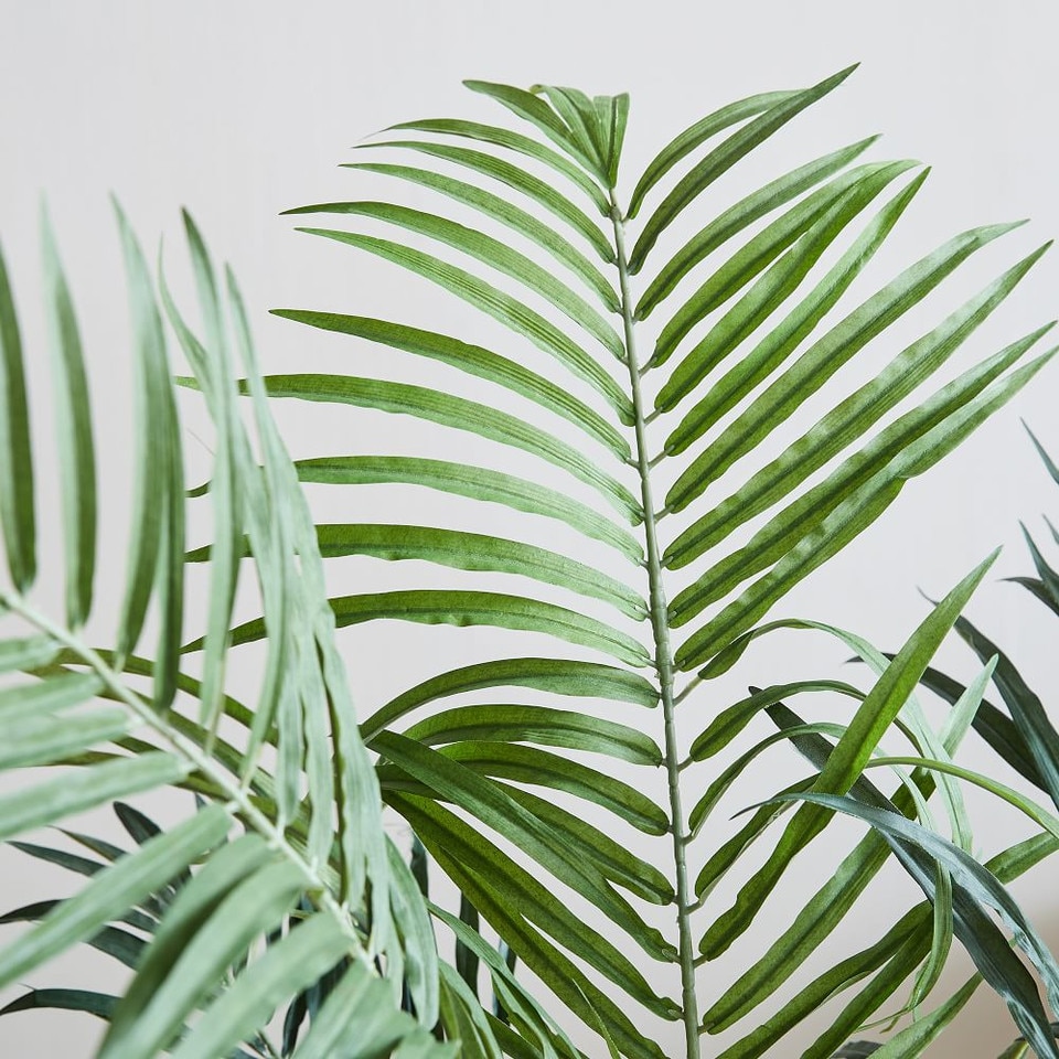 Faux Fan Palm Tree