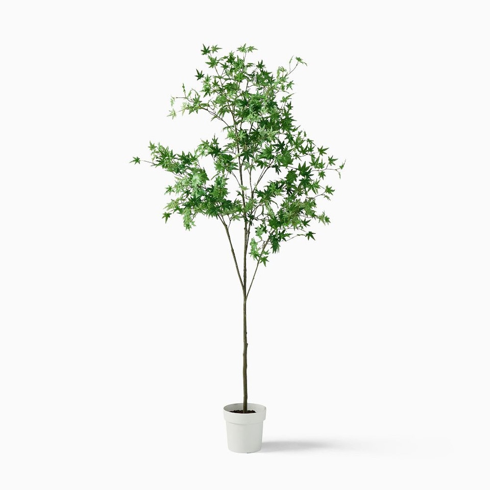 Faux Maple Potted Tree