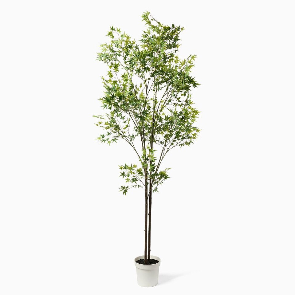 Faux Maple Potted Tree