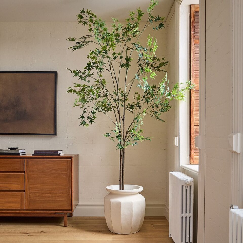 Faux Maple Potted Tree