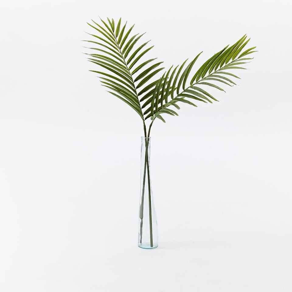 Faux Palm Leaf Branch