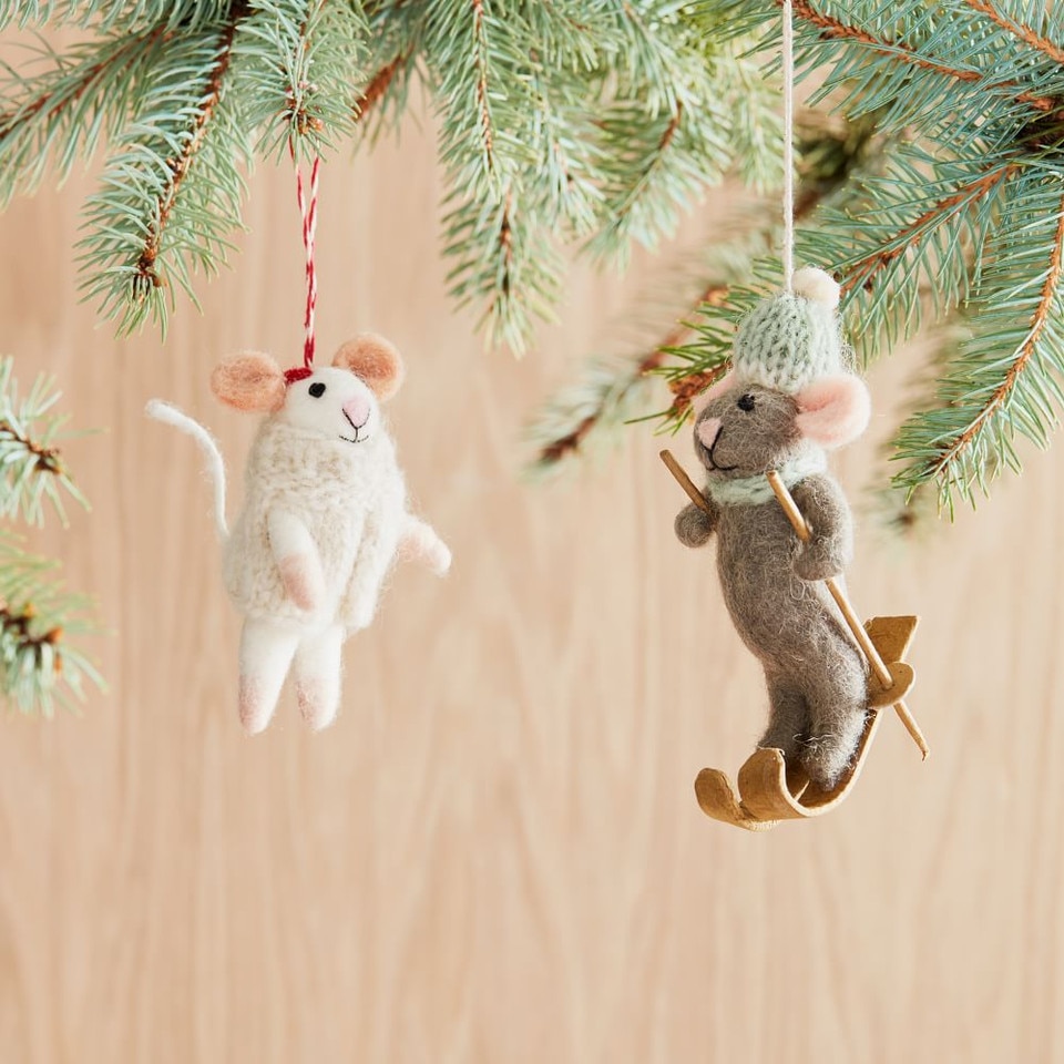 Felt Critter Ornaments