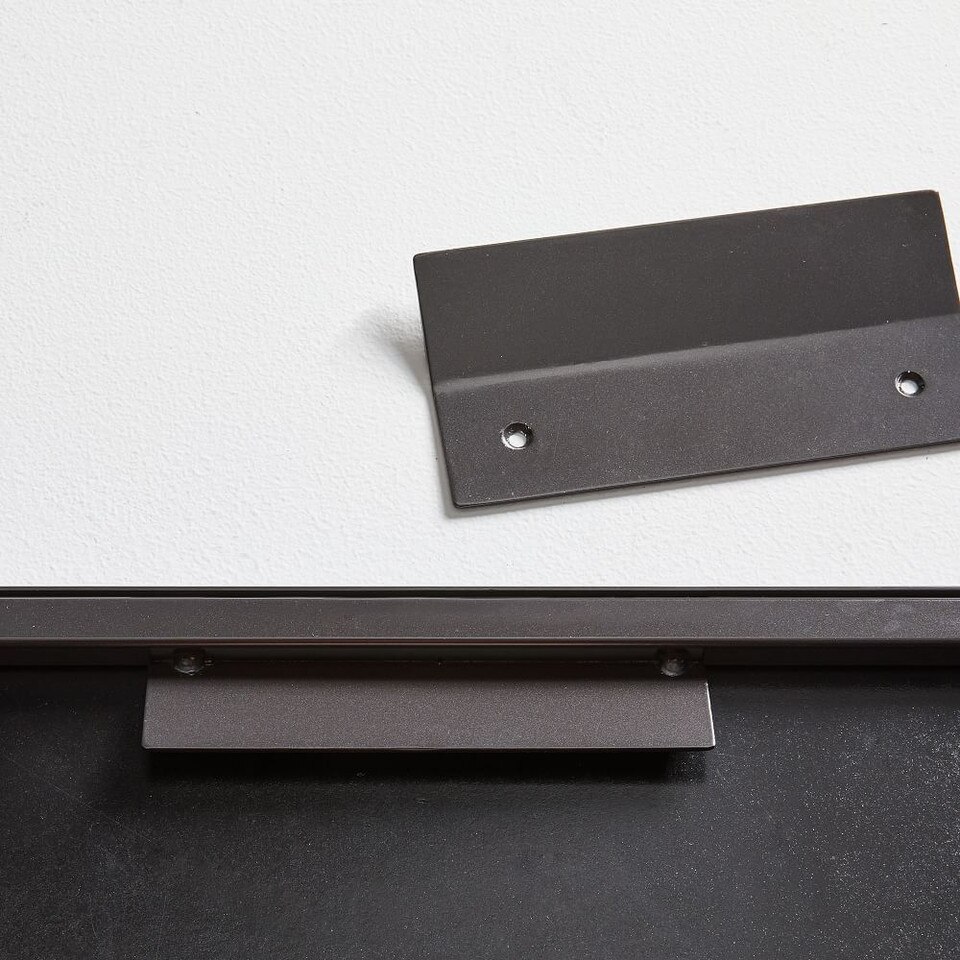 Floating Lines Entryway Mirror & Hooks