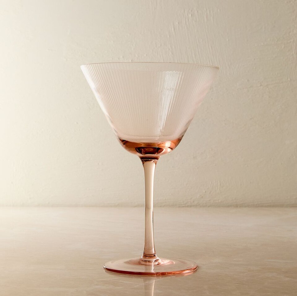 Fluted Martini Glass